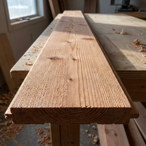 Доска пола лиственница 45*90*5000, сорт А (0,45м2)