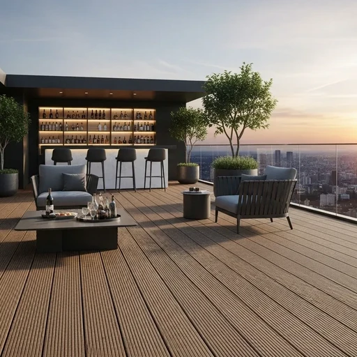 Доска террасная лиственница вельвет 45*90*2500, сорт Э (0,225м2)